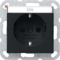 GIR462005 / SCHUKO BSF + SH System 55 Schwarz m / EAN...