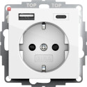 GIR245903 / SCHUKO SH USB-Spannungsvers. 2f Typ A/C...