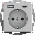 GIR2459015 / SCHUKO SH USB-Spannungsvers. 2f Typ A/C...