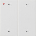 GIR538727 / Wippe 2f Pfeile System 55 Reinweiß m /...