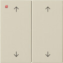 GIR538701 / Wippe 2f Pfeile System 55 Cremeweiß /...