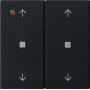 GIR5386005 / Wippe 2f Pfeile Kontrollf. System 55 Schwarz m / EAN 4010337111726