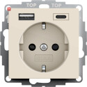GIR245901 / SCHUKO SH USB-Spannungsvers. 2f Typ A/C...