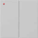 GIR5370015 / Wippe 2f unbedruckt System 55 Grau m / EAN...