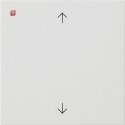 GIR538927 / Wippe 1f Pfeile System 55 Reinweiß m /...