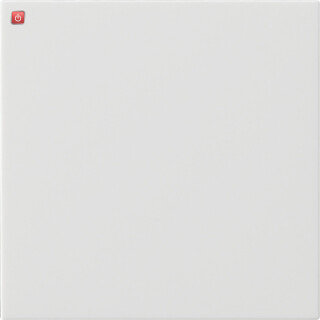 GIR537203 / Wippe 1f unbedruckt System 55 Reinweiß / EAN 4010337108795