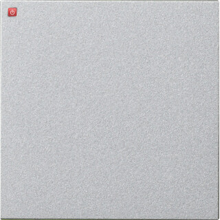 GIR537226 / Wippe 1f unbedruckt System 55 F Alu / EAN 4010337108825
