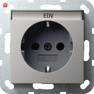 GIR457600 / SCHUKO BSF System 55 Edelstahl(lack.) / EAN 4010337021988
