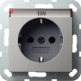 GIR457600 / SCHUKO BSF System 55 Edelstahl(lack.) / EAN 4010337021988