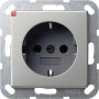 GIR180600 / SCHUKO SRK System 55 Edelstahl / EAN 4010337021889