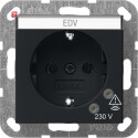 GIR451005 / SCHUKO ÜSS + BSF System 55 Schwarz m /...