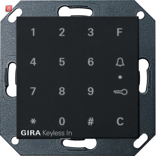 GIR2605005 / Gira Keyless In Codetastatur System 55 Schwarz m / EAN 4010337037125