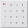 GIR851366 / Aufsatz Codetastatur Gira TX_44 Reinweiß / EAN 4010337032410