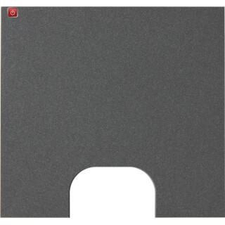 GIR824410 / Deckel Ltg.einf. Beweg.m. Cube Wächter Anthrazit / EAN 4010337100317