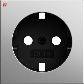 GIR920600 / Abd. SCHUKO System 55 Edelstahl / EAN 4010337046288