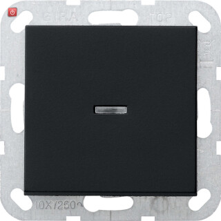 GIR122005 / Tast-Kontroll Aus 2-p System 55 Schwarz m / EAN 4010337037934