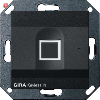 GIR2617005 / Gira Keyless In Fingerprint-Leseeinheit System 55 Schwarz m / EAN 4010337037132