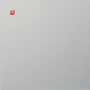 GIR5554926 / Frontpl. Info-/Blindmodul System 106 Aluminium / EAN 4010337028086