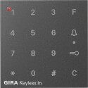 GIR851328 / Aufsatz Codetastatur System 55 Anthrazit /...