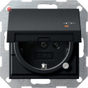 GIR2763005 / SCHUKO KD Kontroll + SH System 55 Schwarz m...