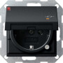 GIR2763005 / SCHUKO KD Kontroll + SH System 55 Schwarz m / EAN 4010337037613