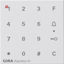 GIR851327 / Aufsatz Codetastatur System 55 Reinweiß...