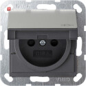 GIR488600 / Steckd. Erdstift KD + SH System 55 Edelstahl...