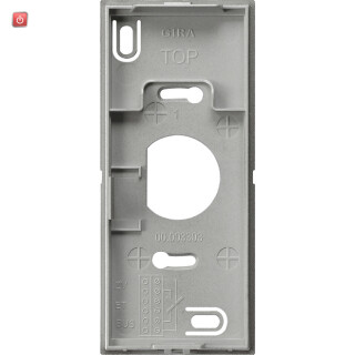 GIR851026 / Montagepl. Wohnungsstation Video AP System 55 F Alu / EAN 4010337032281