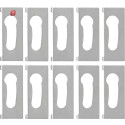 GIR811200 / Set Zentrierhilfen 10 Stck. Abdeckrahmen Gira...