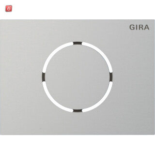 GIR5579926 / Frontpl. Türstationsmodul System 106 Aluminium / EAN 4010337027980