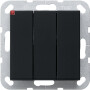 GIR2832005 / Wippschalter BS 3f AusWe System 55 Schwarz m / EAN 4010337038528