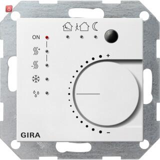 GIR210003 / KNX Stetigregler Tasterschnittst. 4f System 55 Reinweiß / EAN 4010337048039