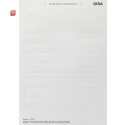 GIR145000 / Beschriftungsbögen 60,7 x 11,8 mm...