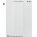 GIR2873112 / Beschriftungsbögen 21,8 x 67 mm...