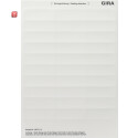 GIR2875112 / Beschriftungsbögen 23,7 x 66,3 mm...