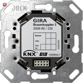 GIR200900 / Busankoppler 3 externer Fühler KNX Einsatz / EAN 4010337082194