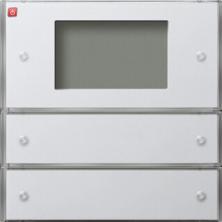 GIR2042112 / KNX Tastsens.3 Plus 2f Flächenschalter Reinweiß / EAN 4010337081920
