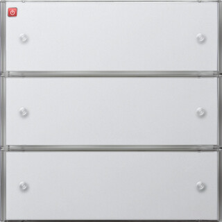 GIR2033112 / KNX Tastsens.3 Komfort 3f Flächenschalter Reinweiß / EAN 4010337081821