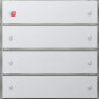 GIR2034112 / KNX Tastsens.3 Komfort 4f Flächenschalter Reinweiß / EAN 4010337081845