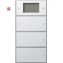 GIR2043112 / KNX Tastsens.3 Plus 3f (1+2) Flächenschalter Reinweiß / EAN 4010337081944