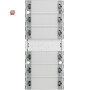 GIR513600 / KNX Tastsens.3 Komfort 6f (3+3) System 55 / EAN 4010337086871