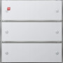 GIR2023112 / KNX Tastsens.3 Basis 3f Flächenschalter Reinweiß / EAN 4010337087786