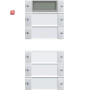 GIR214503 / Wippenset 5f Plus (2+3) BSF System 55 Klar/Reinweiß / EAN 4010337081609