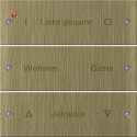 GIR2133607 / Wippenset 3f beschr. System 55 Bronze / EAN...