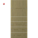 GIR2134607 / Wippenset 4f (1+3) beschr. System 55 Bronze...