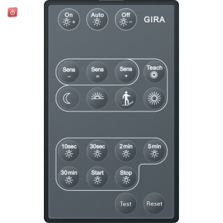 GIR211500 / IR-Fernbedienung PIR KNX Zubehör / EAN 4010337886143