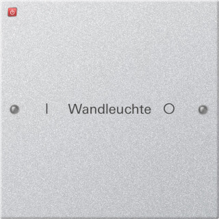 GIR220126 / Wippenset 1f beschr. System 55 F Alu(lack.) / EAN 4010337012382