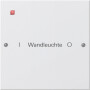 GIR220127 / Wippenset 1f beschr. System 55 Reinweiß m(lack.) / EAN 4010337013433