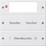GIR221203 / Wippenset 2f Plus beschr. System 55 Reinweiß(lack.) / EAN 4010337012566