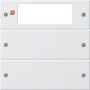 GIR219203 / Wippenset 2f Plus System 55 Reinweiß(lack.) / EAN 4010337012276